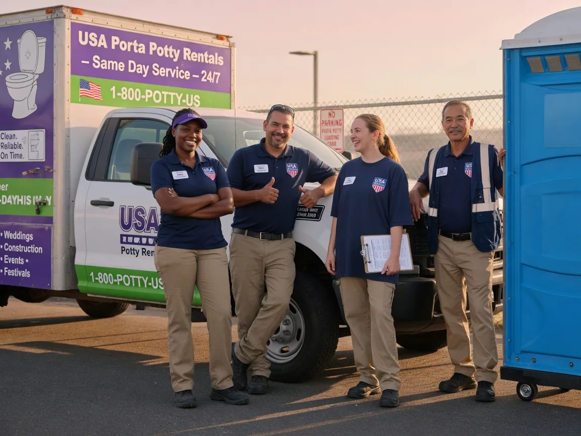 Porta Potty Rental company in Columbia Cross Roads, PA